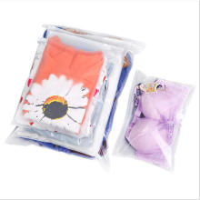 Clear Factory derect  Plastic Packaging Zipper Bags Reclosable For Clothes Underwear